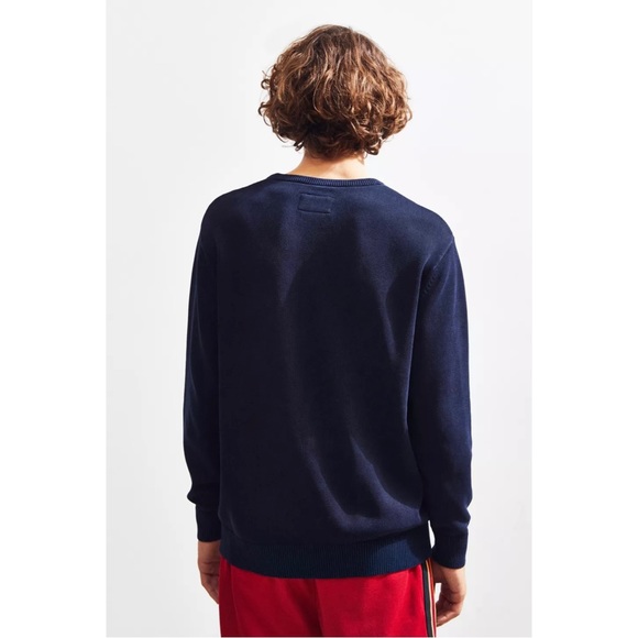 🐬 NEW Urban Outfitters Barney Cools Dolphin Crew-Neck Sweater - Picture 5 of 6